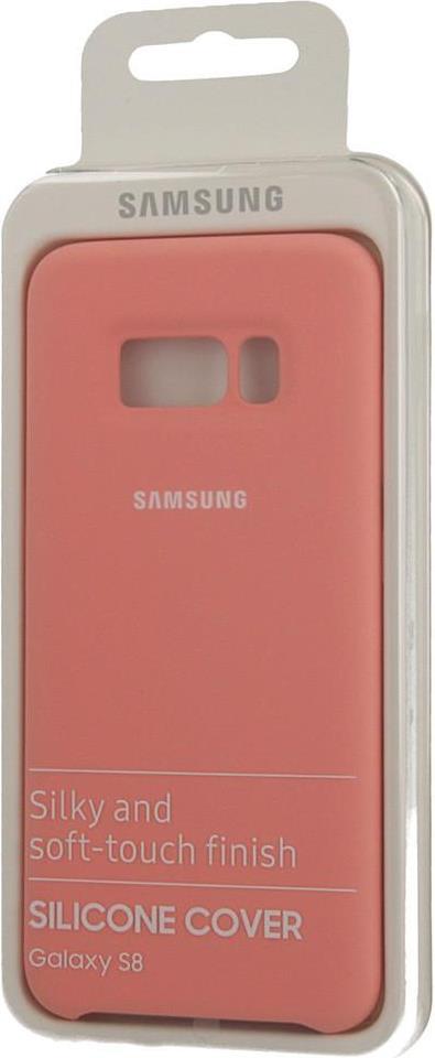 Оригинален Силиконов Калъф за Samsung S8 Silicone Cover Case Ef-Pg950tpegww, Розов (3)