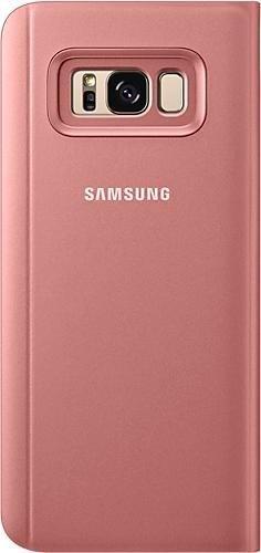 Оригинален Активен Калъф за Samsung S8 Plus Clear View Cover Book Case Ef-Zg955cp, Розов (3)