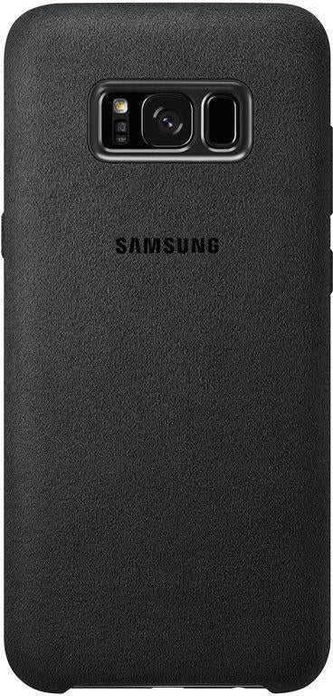 Оригинален Кожен Калъф за Samsung S8 Plus Alcantara Cover Case Ef-Xg955as, Черен