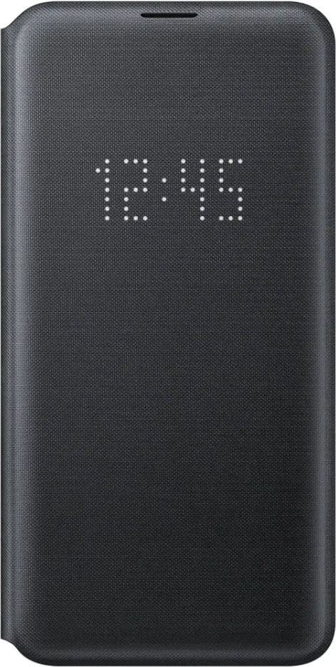 Оригинален Активен Калъф за Samsung S10e Led View Cover Book Case EF-NG970PBEGWW, Черен
