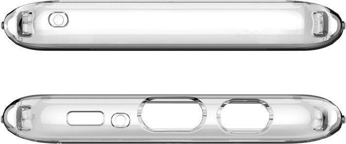 Противоударен Силиконов Калъф за Samsung S8, Spigen Liquid Crystal Case, Прозрачен (5)