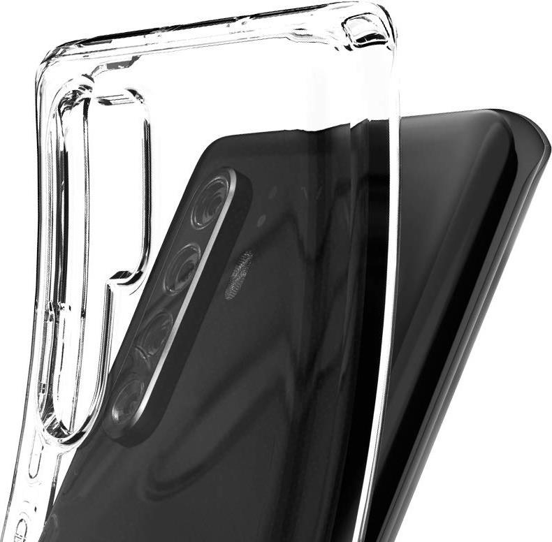 Противоударен Силиконов Калъф за Huawei P30 Pro, Spigen Liquid Crystal Case, Прозрачен (8)