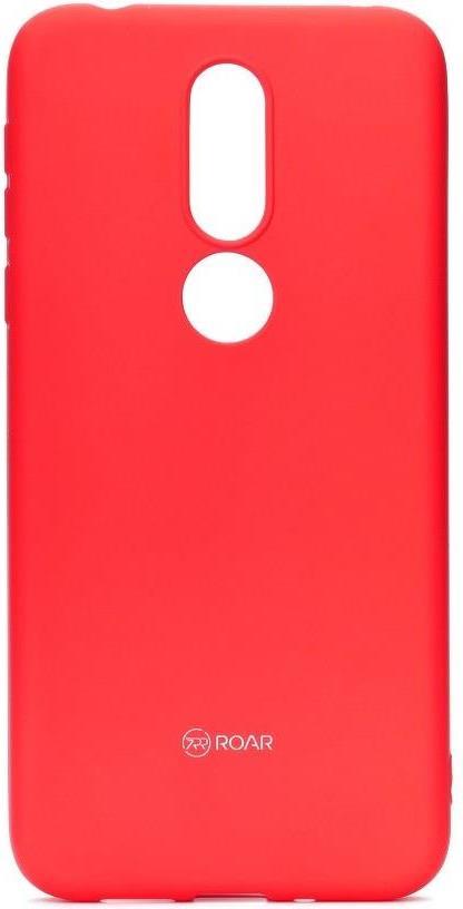 Силиконов Калъф за Nokia 7.1, Roar Color Case, Червен