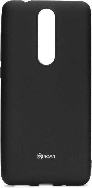 Силиконов Калъф за Nokia 5.1, Roar Color Case, Черен