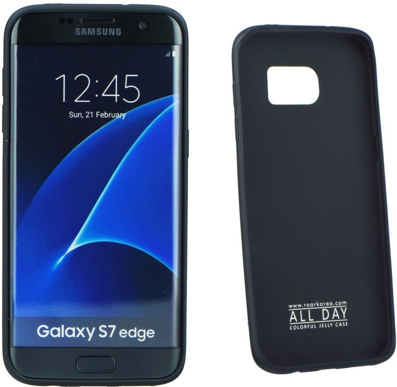 Силиконов Калъф за Samsung A3 2016, Roar Color Case, Черен (3)