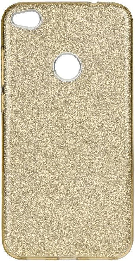Блестящ Силиконов Калъф за Huawei P9 Lite 2017, Forcell Shining Case, Златист