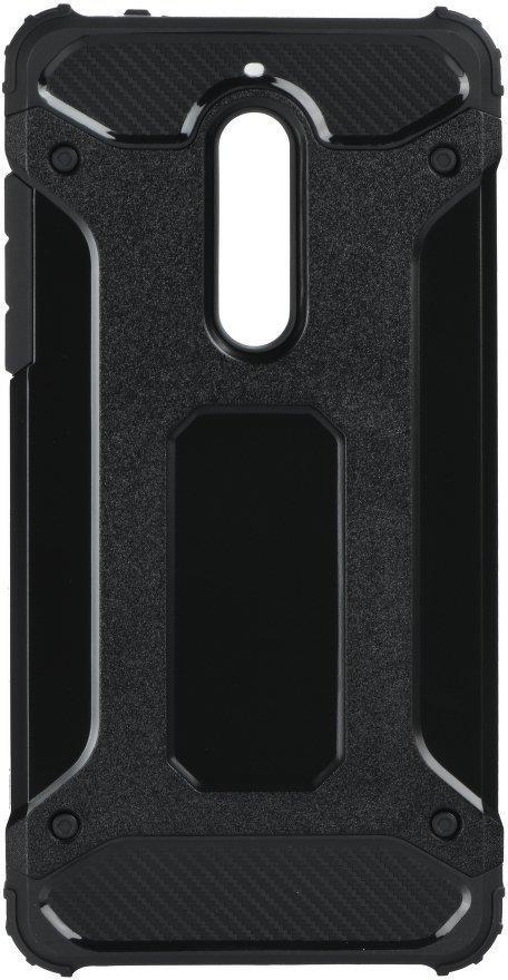 Противоударен Хибриден Калъф за Nokia 5, Forcell Armor Case, Черен