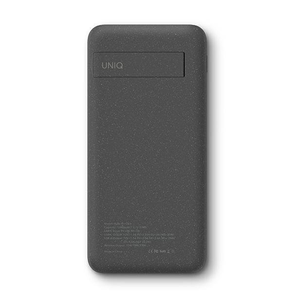 Външна Батерия с Magsafe за iPhone 12 и 13, Uniq USB-C PD20W Wireless 10000mAh, Черен (7)