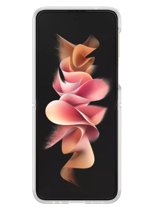 Оригинален Поликарбонатен Калъф за Samsung Z Flip 3, Clear Ring Cover Case EF-QF711CTE, Прозрачен (2)
