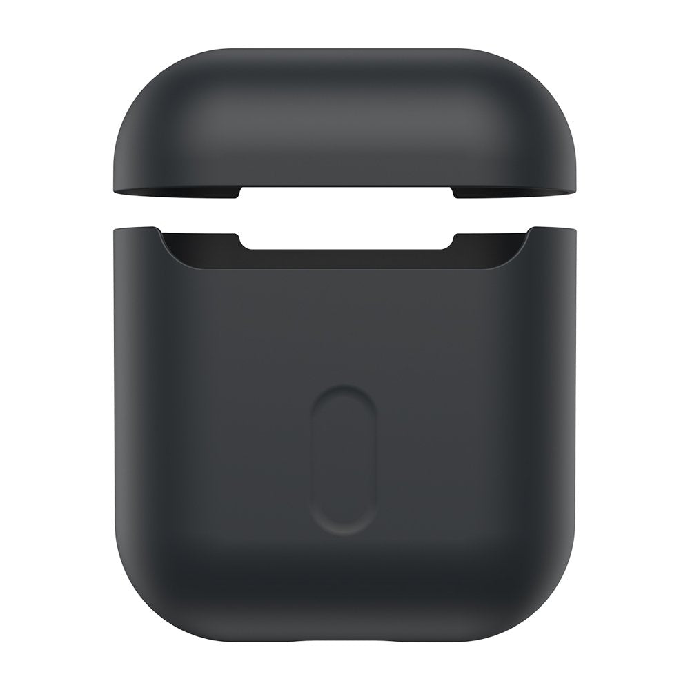 Калъф за Слушалки за Apple AirPods 2, Baseus Silicone Case, Черен (5)