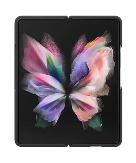 Оригинален Силиконов Калъф за Samsung Z Fold 3, Silicone Cover Case EF-PF926TBE, Черен (7)