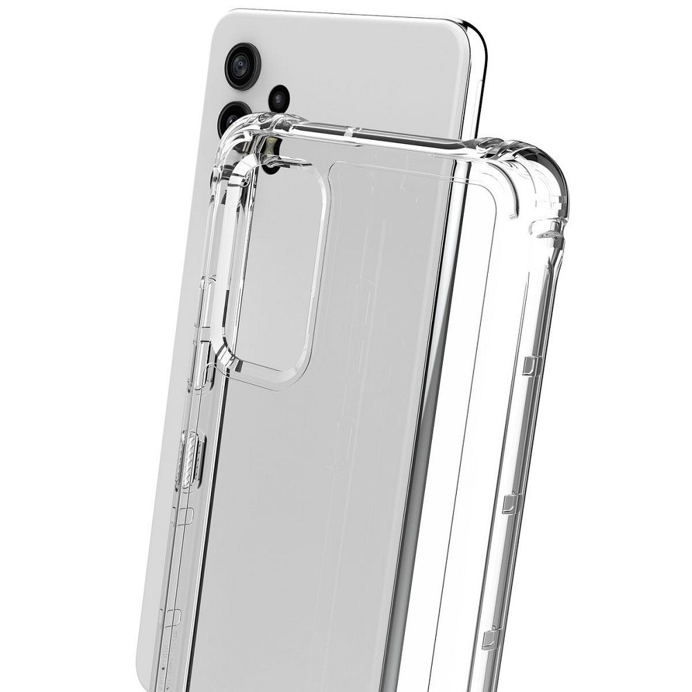 Противоударен Силиконов Калъф за Samsung A22 4G, Araree Flexield Case, Прозрачен (4)