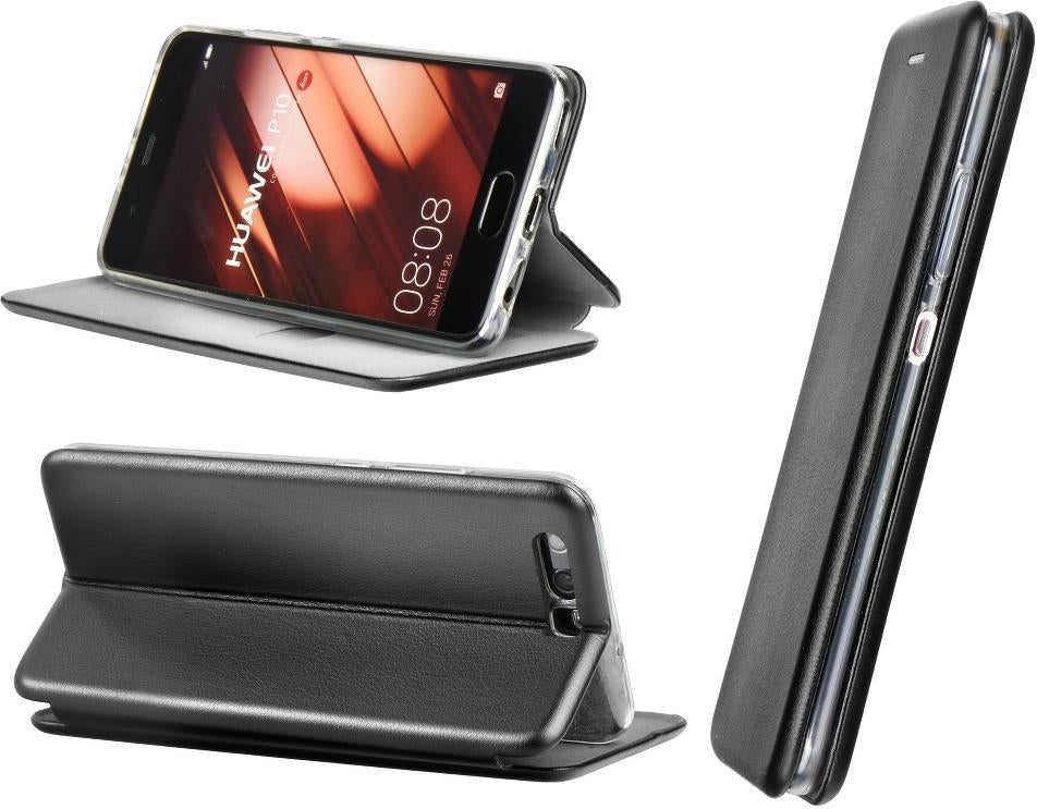 Кожен Калъф за Xiaomi Mi 11 Lite, Forcell Elegance Book Case, Черен (2)