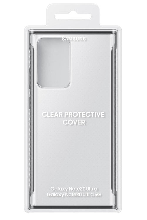 Оригинален Калъф за Samsung Note 20 Ultra, Clear Protective Cover Case EF-GN985CBE, Черен (5)