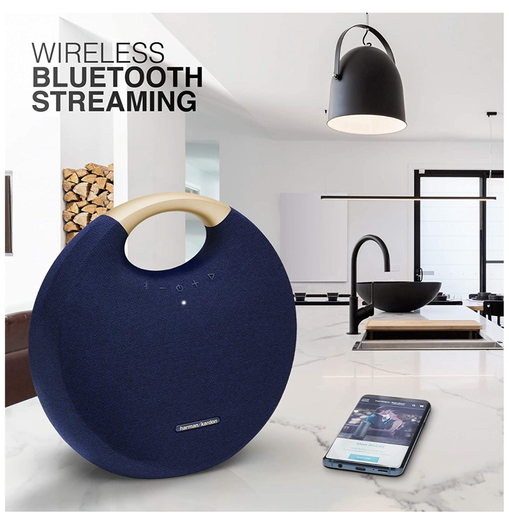 Безжична Колона, Harman Kardon Onyx Studio 6 Bluetooth Speaker, Син (2)