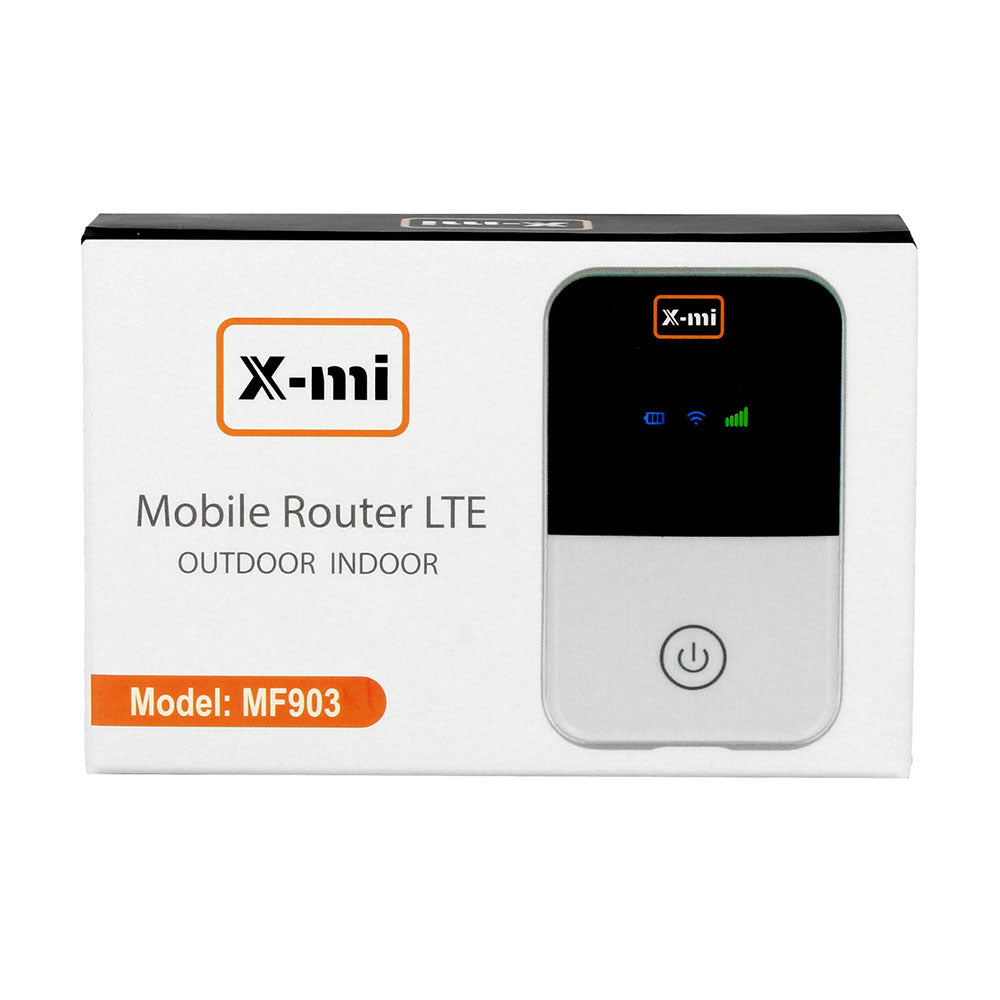Преносим Рутер за Мобилен Интернет (Бисквита), X-MI Wi-Fi MF903 4G, Бял (4)