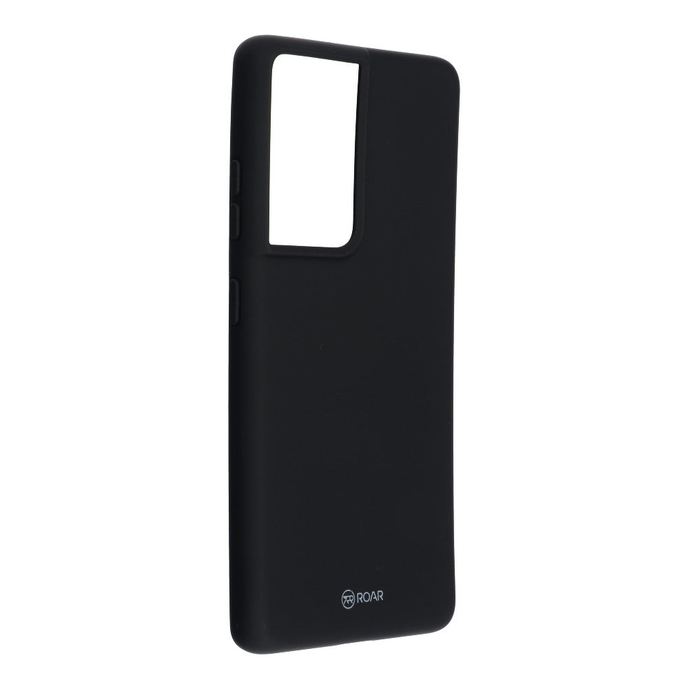 Силиконов Калъф за Samsung S21 Ultra, Roar Color Case, Черен