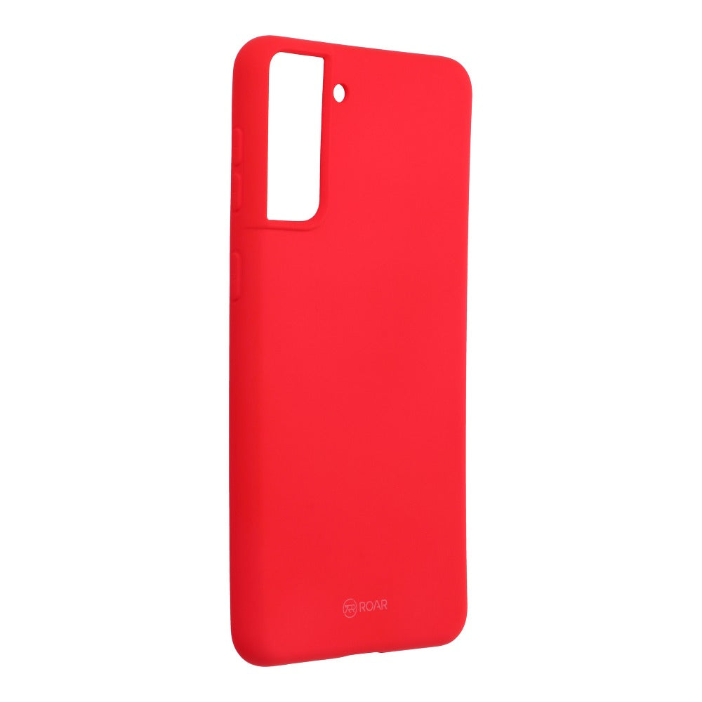 Силиконов Калъф за Samsung S21, Roar Color Case, Червен
