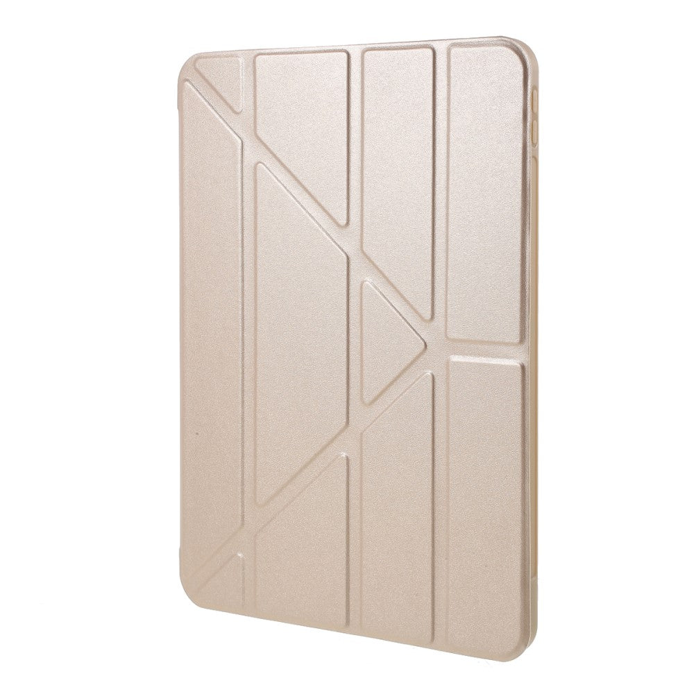 Калъф за iPad Air 11" 2026-2020, Smart Leather Case, Златист (2)