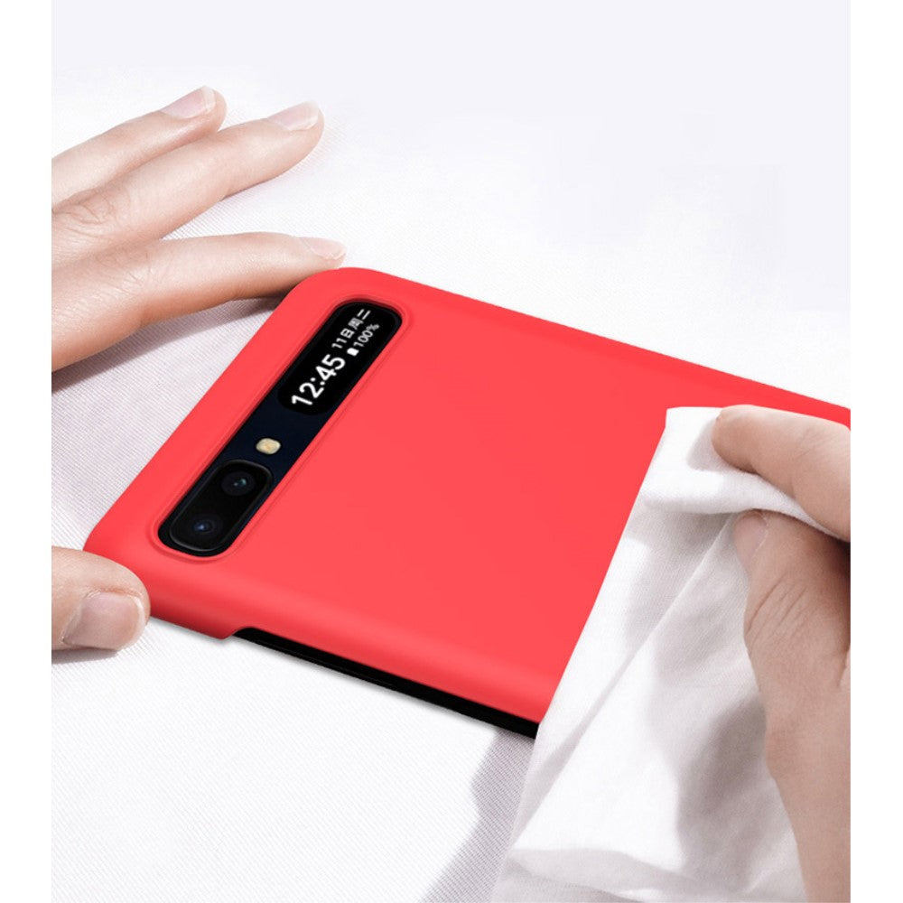 Ударостойчив Калъф за Samsung Galaxy Z Flip, GKK Creative PC Case, Червен (2)