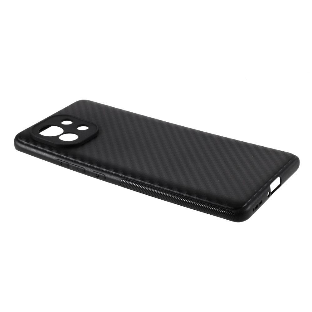 Силиконов Калъф за Xiaomi MI 11, Forcell Fiber Case, Черен (3)