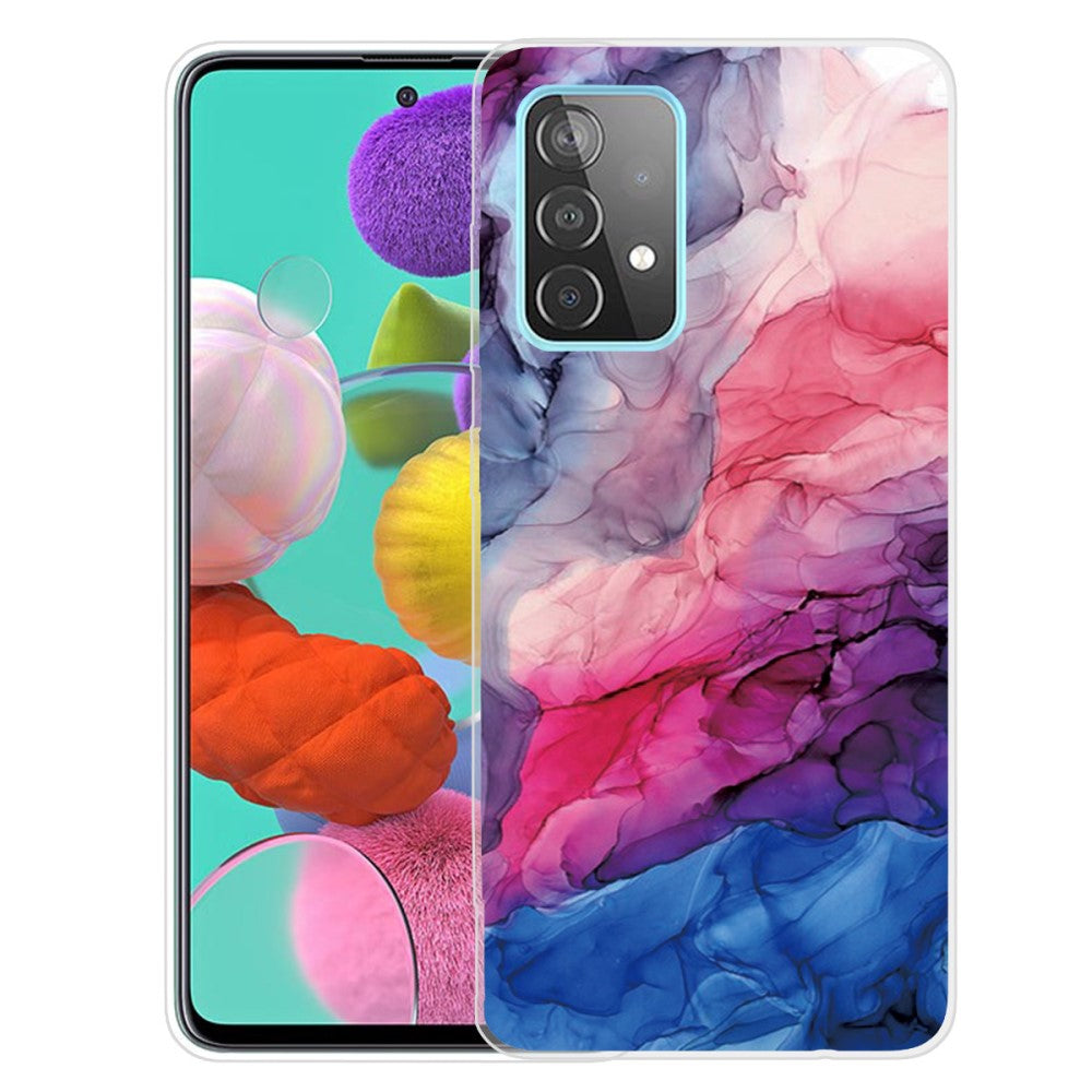 Силиконов Калъф за Samsung A32 4G, Printing Marble Case, Цветен