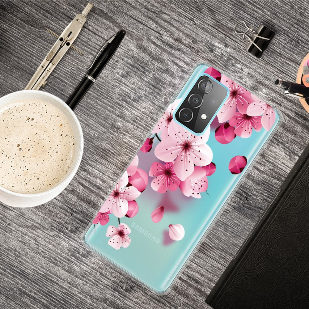Силиконов Калъф за Samsung A52, Printing Flower Case, Цветен (4)
