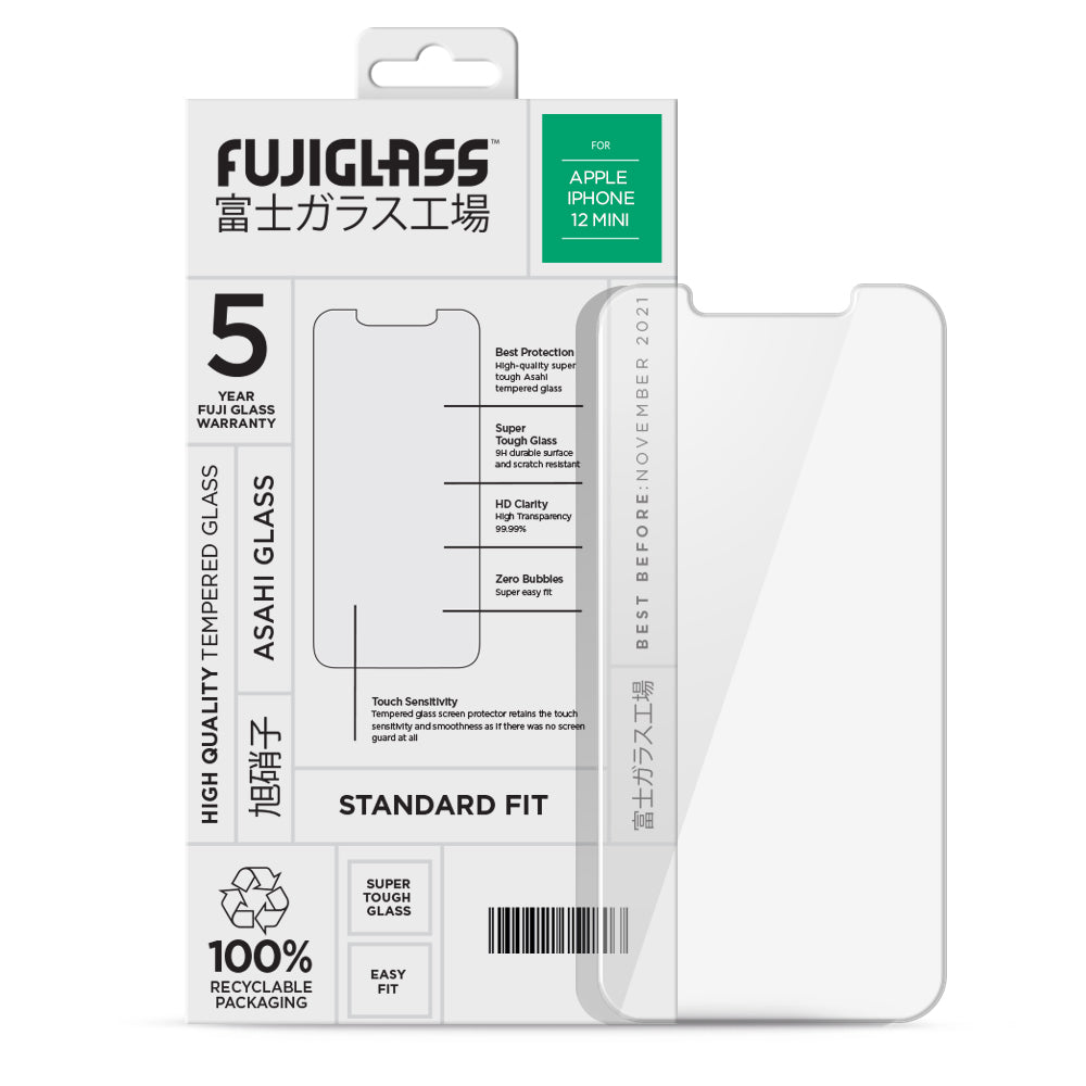 Стъклен Протектор за iPhone SE 2022/2020 8/7, Fuji Fit Glass 2.5D, Прозрачен