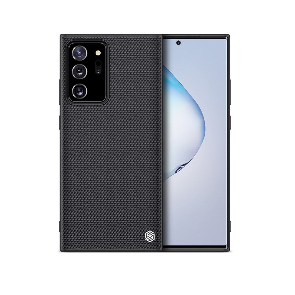Калъф с Фибро Влакна за Samsung Note 20 Ultra, Nillkin Textured Case, Черен (7)