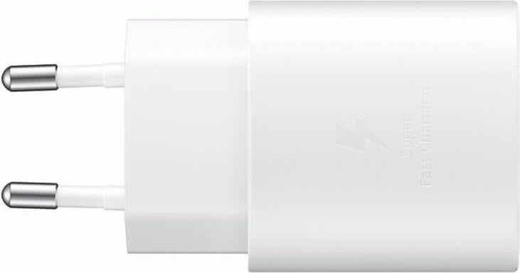 Оригинално Зарядно Samsung 25W 220v Super Fast Charger USB-C EP-TA800NWE, Бял (4)