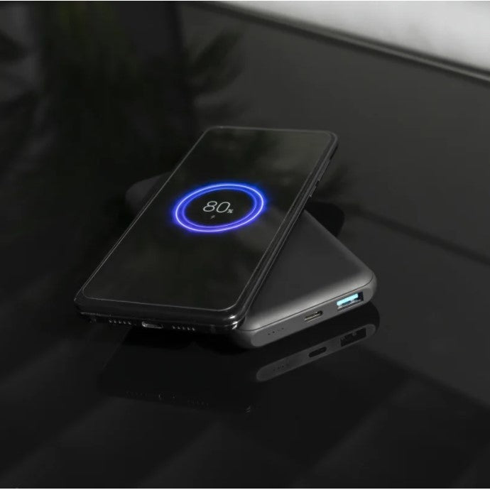 Външна Батерия с Безжично и Бързо Зареждане, 4Smarts Power Bank PD/QC3.0 10000 mAh, Черен (4)