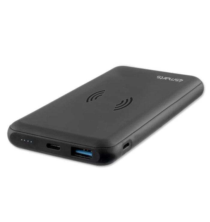 Външна Батерия с Безжично и Бързо Зареждане, 4Smarts Power Bank PD/QC3.0 10000 mAh, Черен (3)