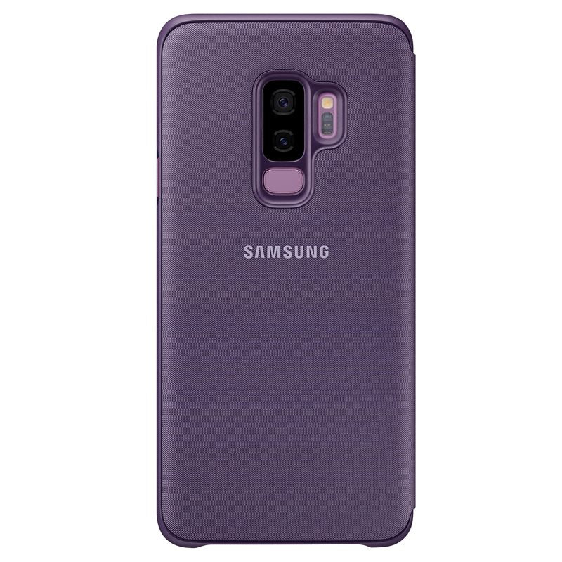 Оригинален Активен Калъф за Samsung S9 Plus Led View Cover Book Case Ef-Ng965pve, Лилав (2)