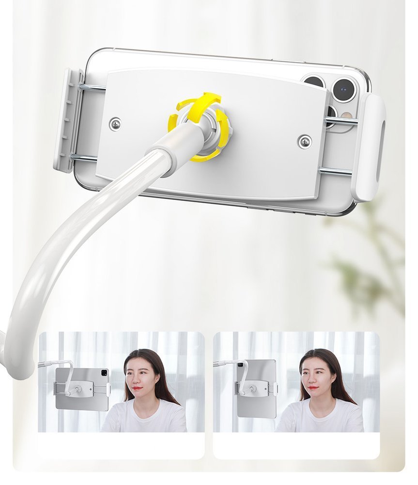 Подвижна Стойка за Таблети и Смартфони, Baseus Adjustment Holder, Черен (3)