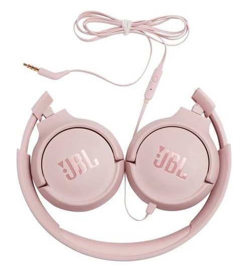 Слушалки с Кабел, JBL Tune 500 Headphones Jack 3.5mm, Розов (3)