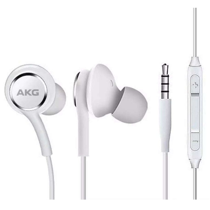 Оригинални Слушалки за Samsung Handsfree EO-IG955 AKG New (S10), Бял (Bulk)