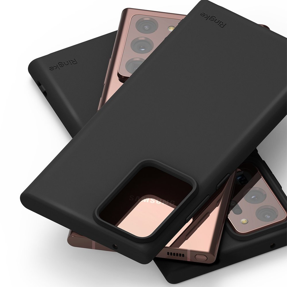 Противоударен Силиконов Калъф за Samsung Note 20 Ultra, Ringke Air S Case, Черен (3)