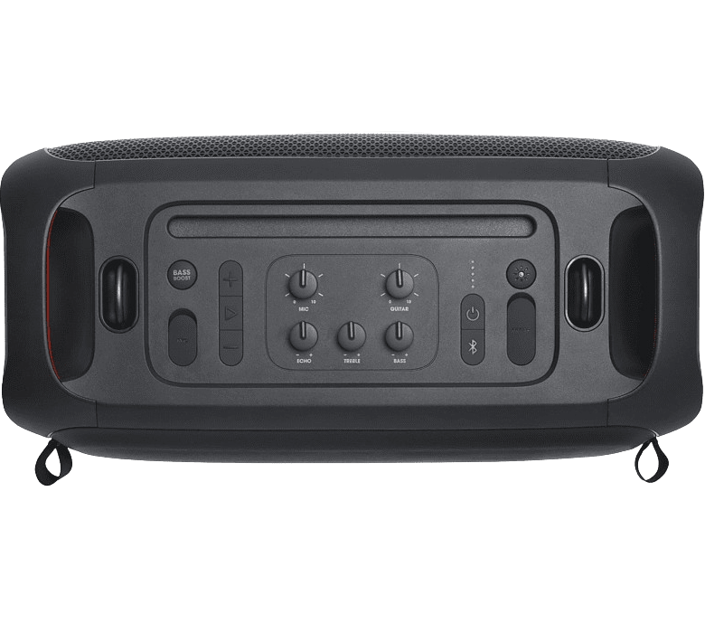 Безжична Колона с Микрофон, JBL Partybox On The Go Bluetooth Speaker, Черен (7)