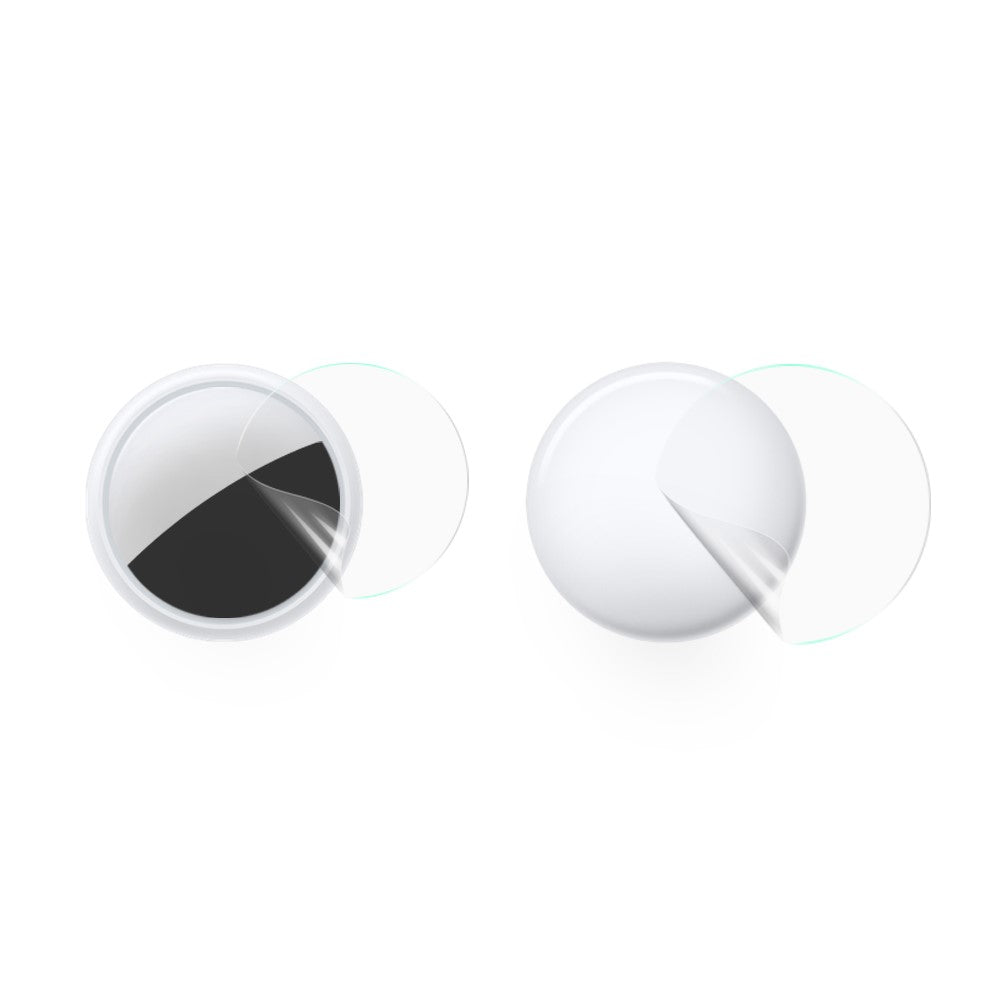 Силиконов Калъф + Протектори за Apple AirTag, Flexible Case Trio, Черен (4)