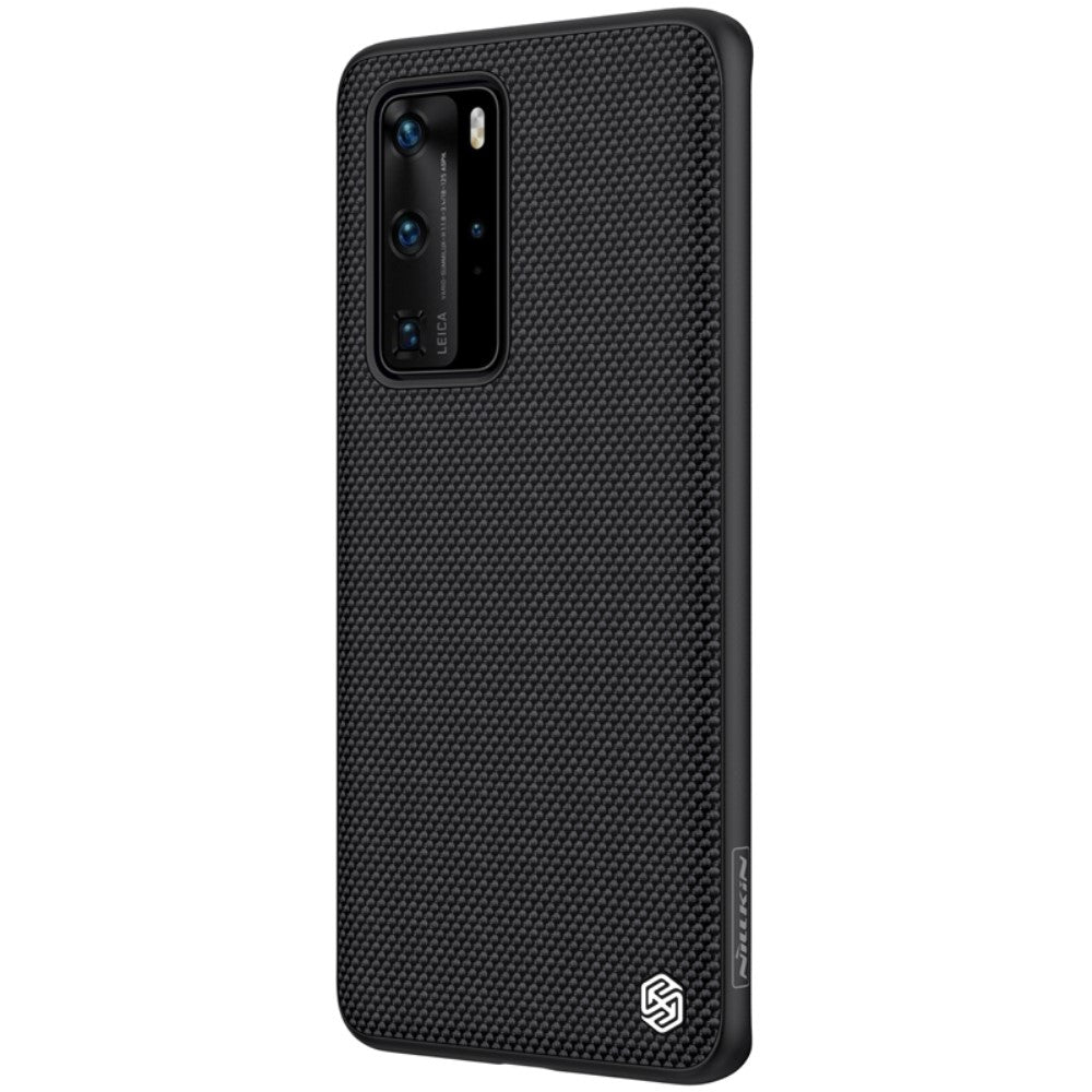 Калъф с Фибро Влакна за Huawei P40 Pro, Nillkin Textured Case, Черен