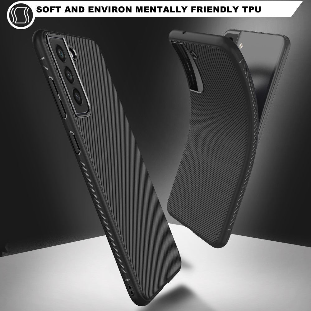 Силиконов Калъф за Samsung S21 FE, Twill Case, Черен (3)