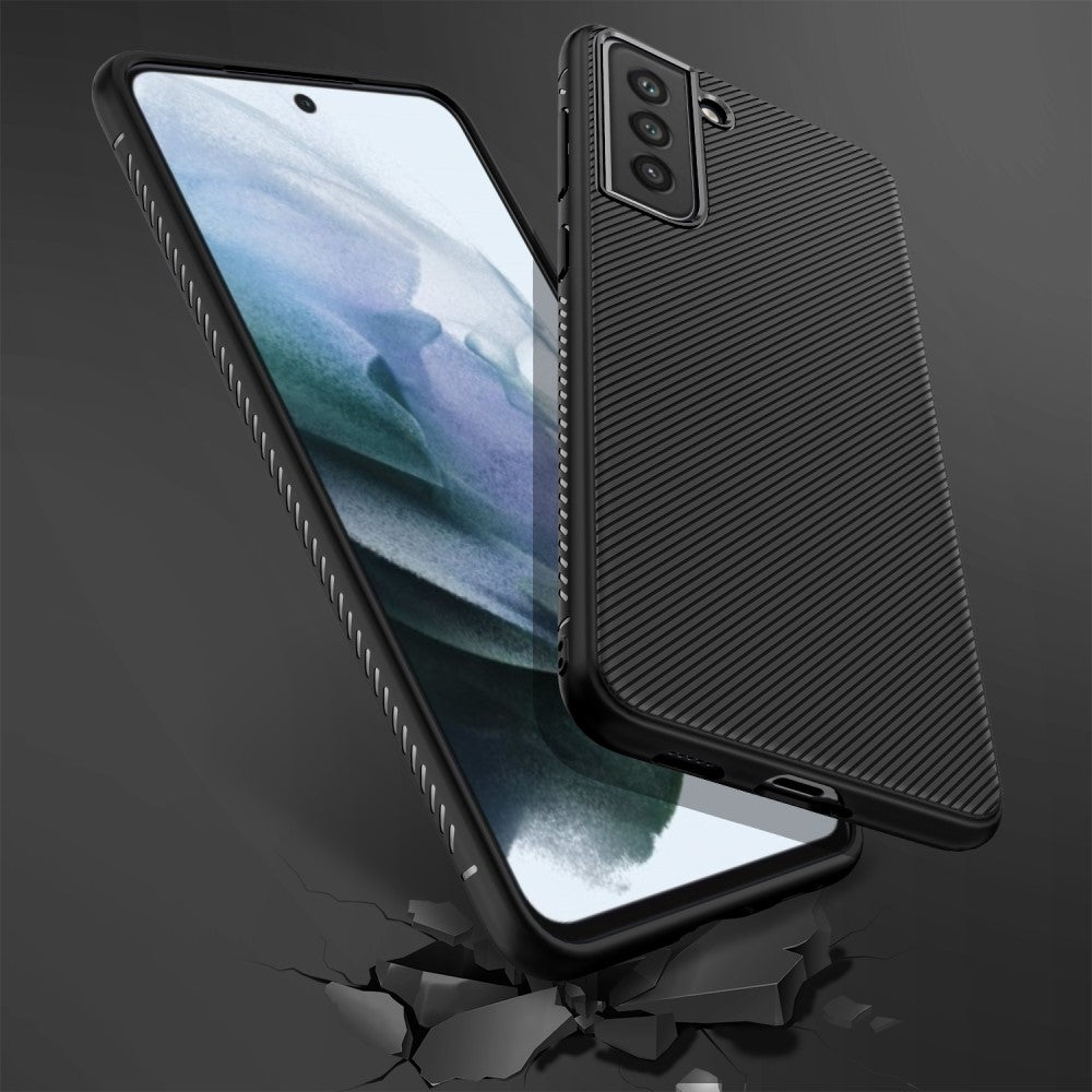 Силиконов Калъф за Samsung S21 FE, Twill Case, Черен (5)