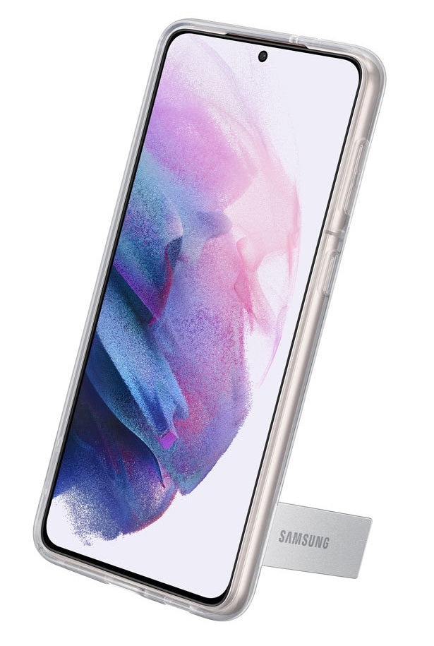 Оригинален Калъф за Samsung S21 Plus, Clear Standing Cover Case Ef-jg996cte, Прозрачен (3)