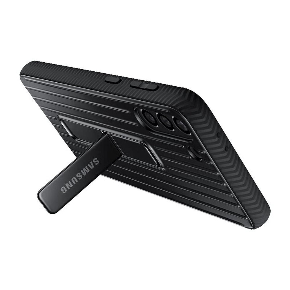 Оригинален Противоударен Калъф за Samsung S21 Plus, Protective Standing Cover Case EF-RG996CBEGWW, Черен (2)
