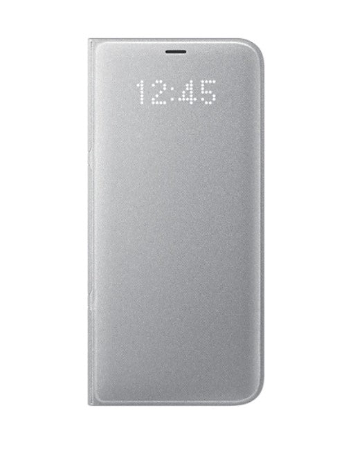 Оригинален Активен Калъф за Samsung S8 Plus Led View Cover Book Case Ef-Ng955pse, Сив