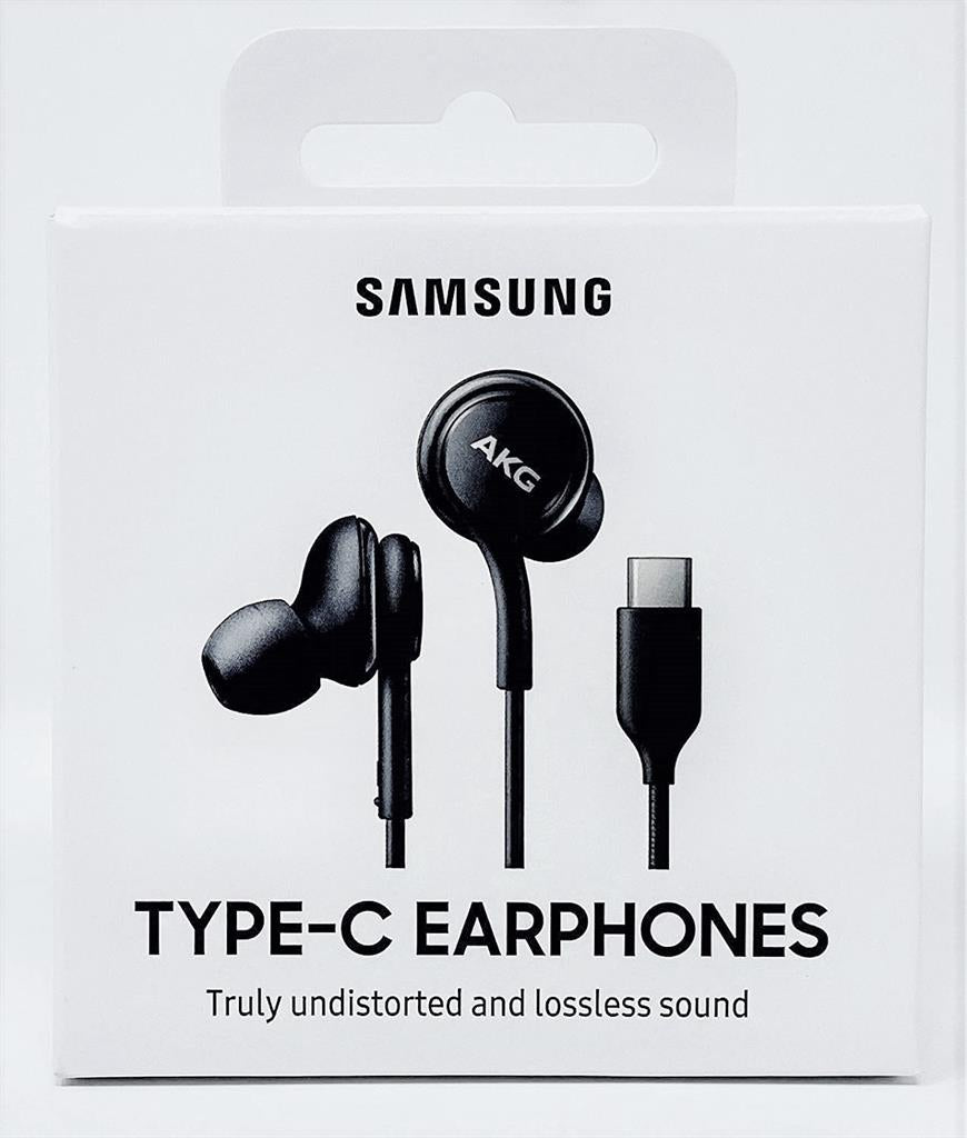 Оригинални Слушалки USB-C Samsung Handsfree EO-IC100BBE AKG, Черен