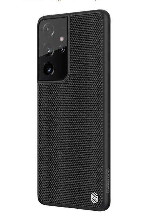 Калъф с Фибро Влакна за Samsung S21 Ultra, Nillkin Textured Case, Черен