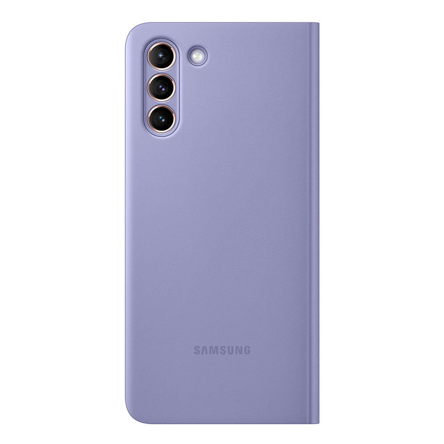 Оригинален Активен Калъф за Samsung S21 Plus Clear View Cover Book Case EF-ZG996CVE, Лилав (4)