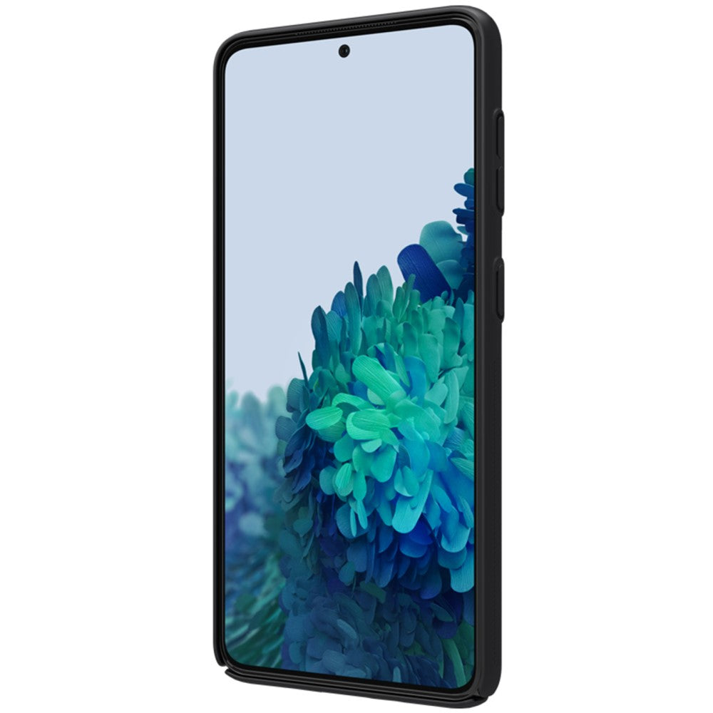 Калъф с Поставка за Samsung S21 Plus, Nillkin Super Frosted Case, Черен (5)