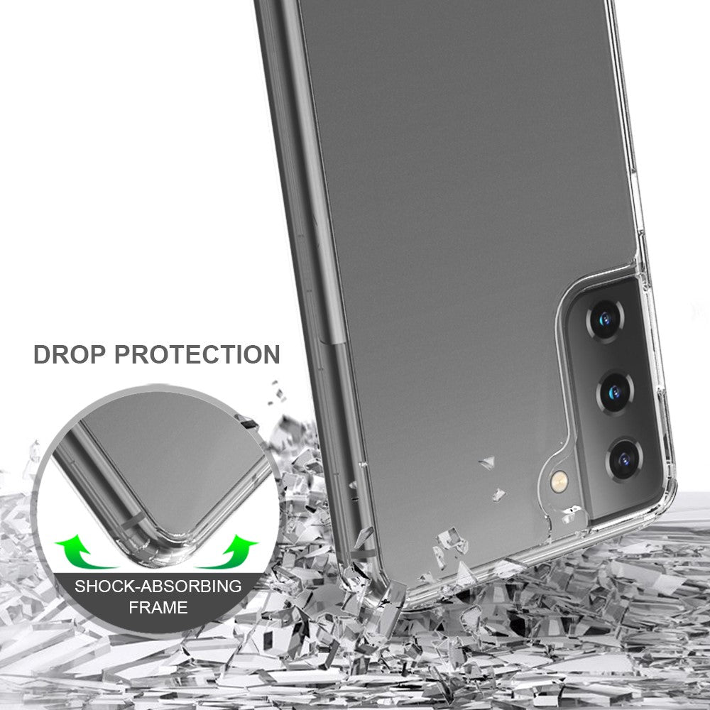 Противоударен Калъф за Samsung S21 Plus, Hybrid Clear Case, Прозрачен (3)
